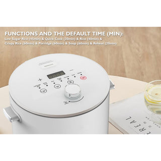 ByOrient Multi-functional Low Sugar Rice Cooker 4 Cups BO-RC01W