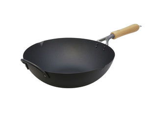 Kirameki Double Fiber Wok pan 33cm