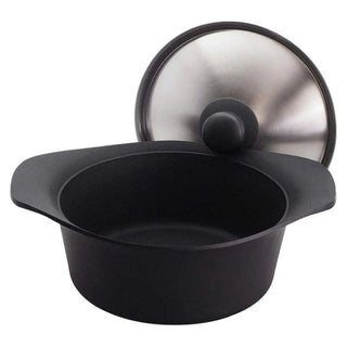 Sori Yanagi TEKKI (cast iron) Pan (deep) 22cm without lid/with stainless lid/with cast iron lid and handle SY-YT