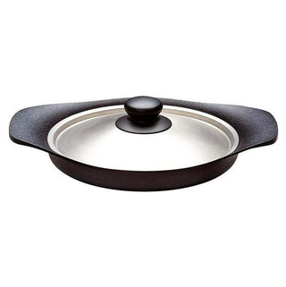 Sori Yanagi TEKKI (cast iron) Oil Pan 22cm without lid/with stainless lid/with cast iron lid and handle SY-YT