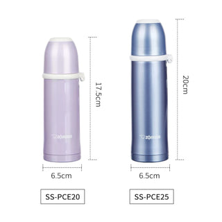 Zojirushi Stainless Water Bottle with Cup SS-PCE20/ SS-PCE25