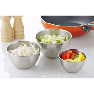 Shimomura Stainless Bowl 3pcs set (13, 11, 9cm)